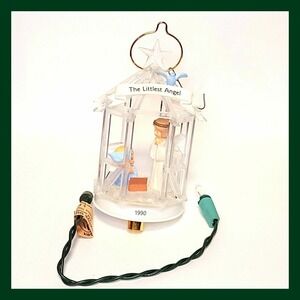 Hallmark Keepsake Ornament 1990 Christmas Classics The Littlest Angel Magic Ligh